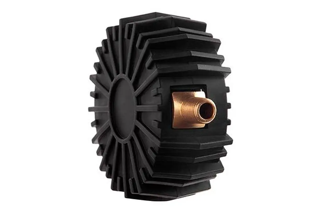 Манометр для підкачування шин коліс на пневматичний пістолет Intertool 1/8" x 63мм x 10бар PT-0499 - фото 5