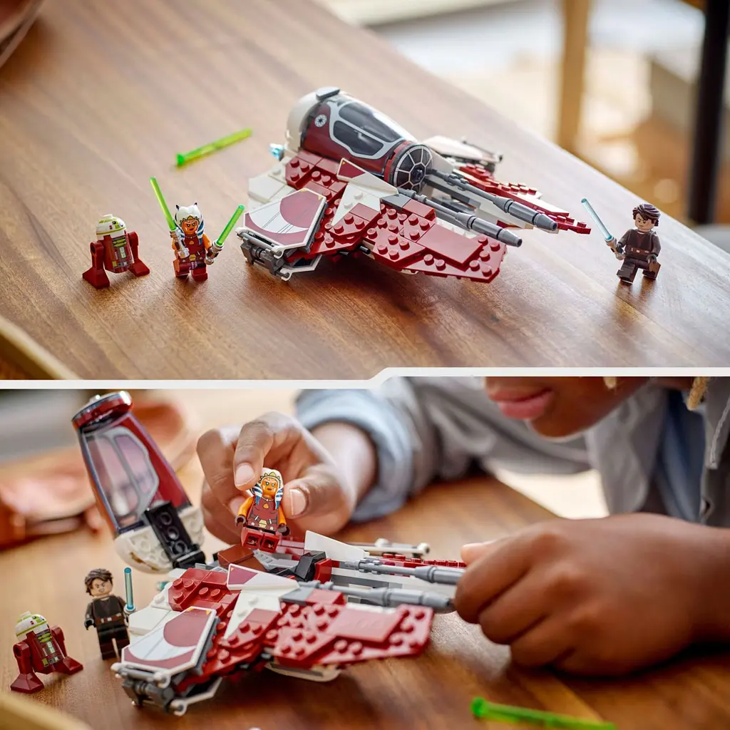 Конструктор LEGO Star Wars Джедайський перехоплювач Асоки 290 деталей (75401) - фото 7
