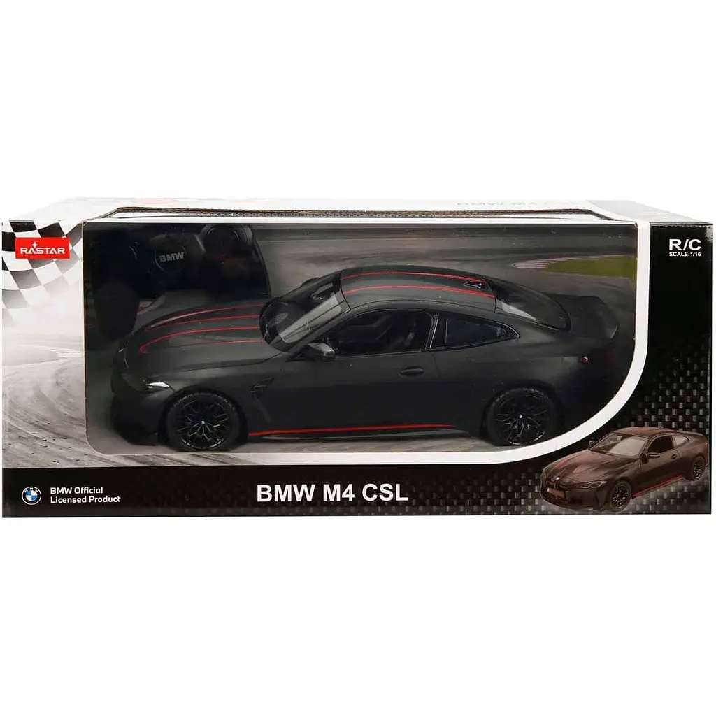 Іграшковий автомобіль на радіокеруванні Rastar BMW M4 CSL 1:16 (94500) - фото 8
