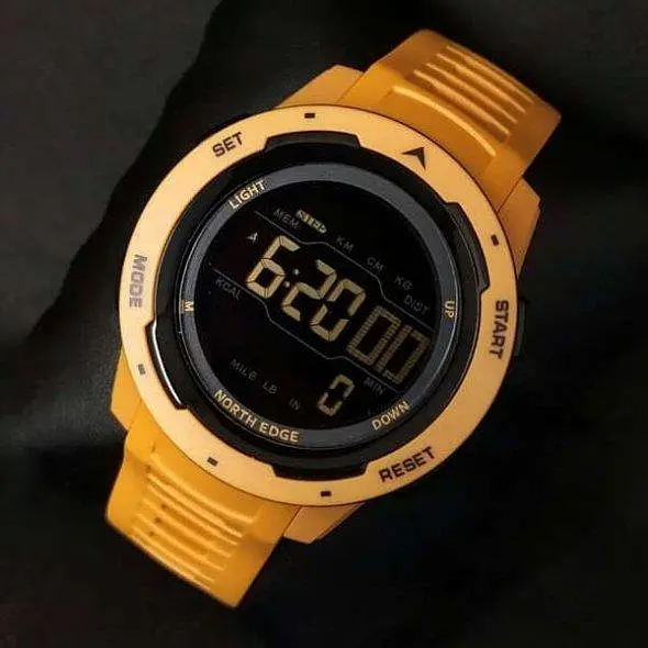 Тактичний годинник North Edge Mars Pro Yellow 5Bar - фото 5