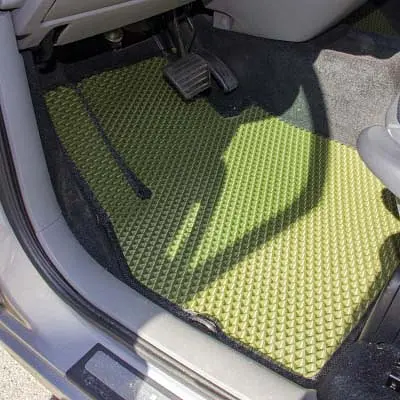 Килимки в салон EVA для Renault Scenic / Grand Scenic II 2003-2009 з підп'ятником Червоні 5 шт - фото 2
