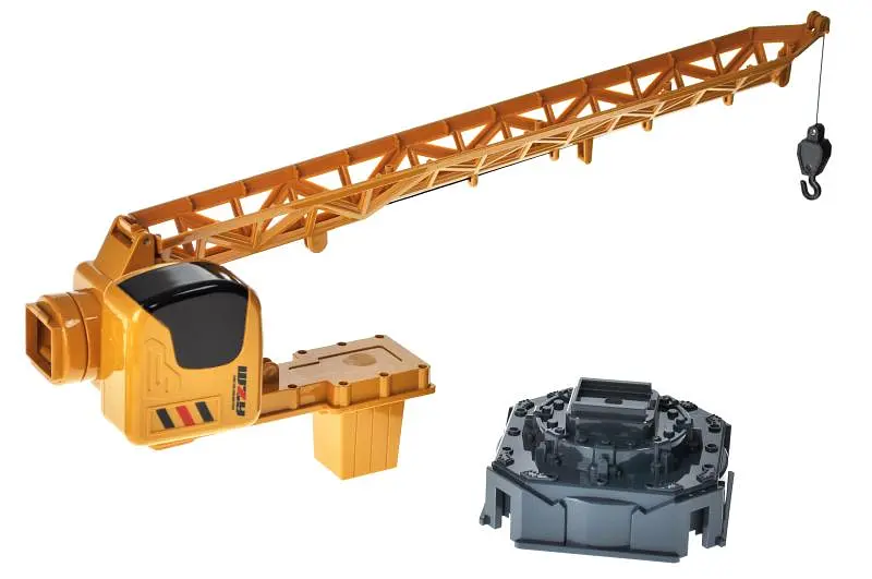 Іграшковий підйомний баштовий кран Die-Cast Metal Big Tower Crane 9988-110 в коробці р.53x13x20 см YG Toys - фото 3