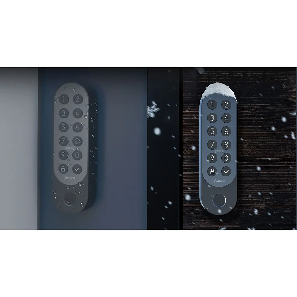 Розумний замок Aqara Smart Door Lock U200 Black (EL-D02D) [115345] - фото 8
