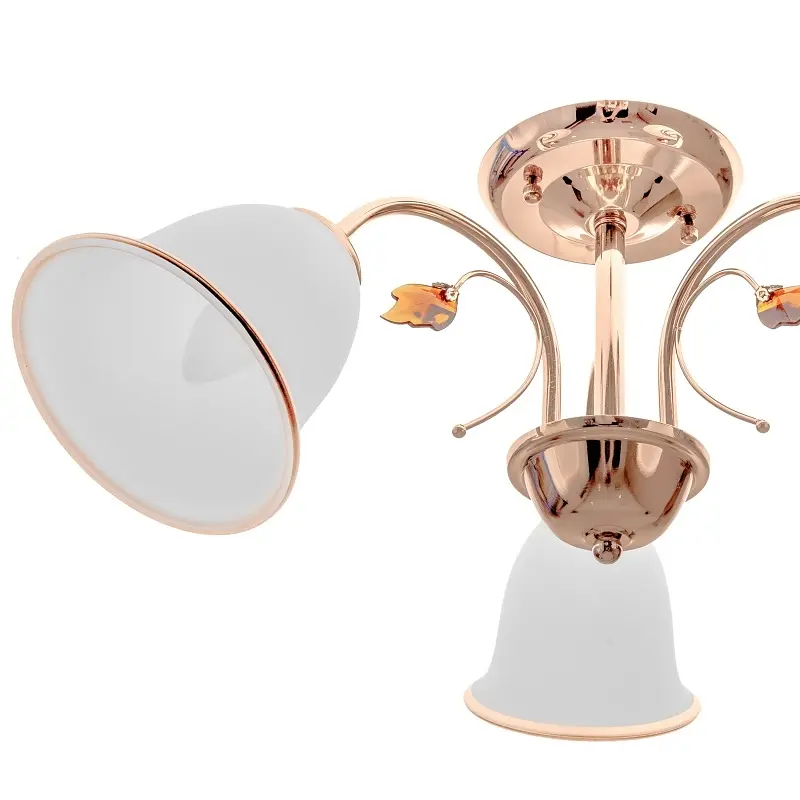 Люстра потолочная Brille E27 60W G (LK-581C/3) - фото 4