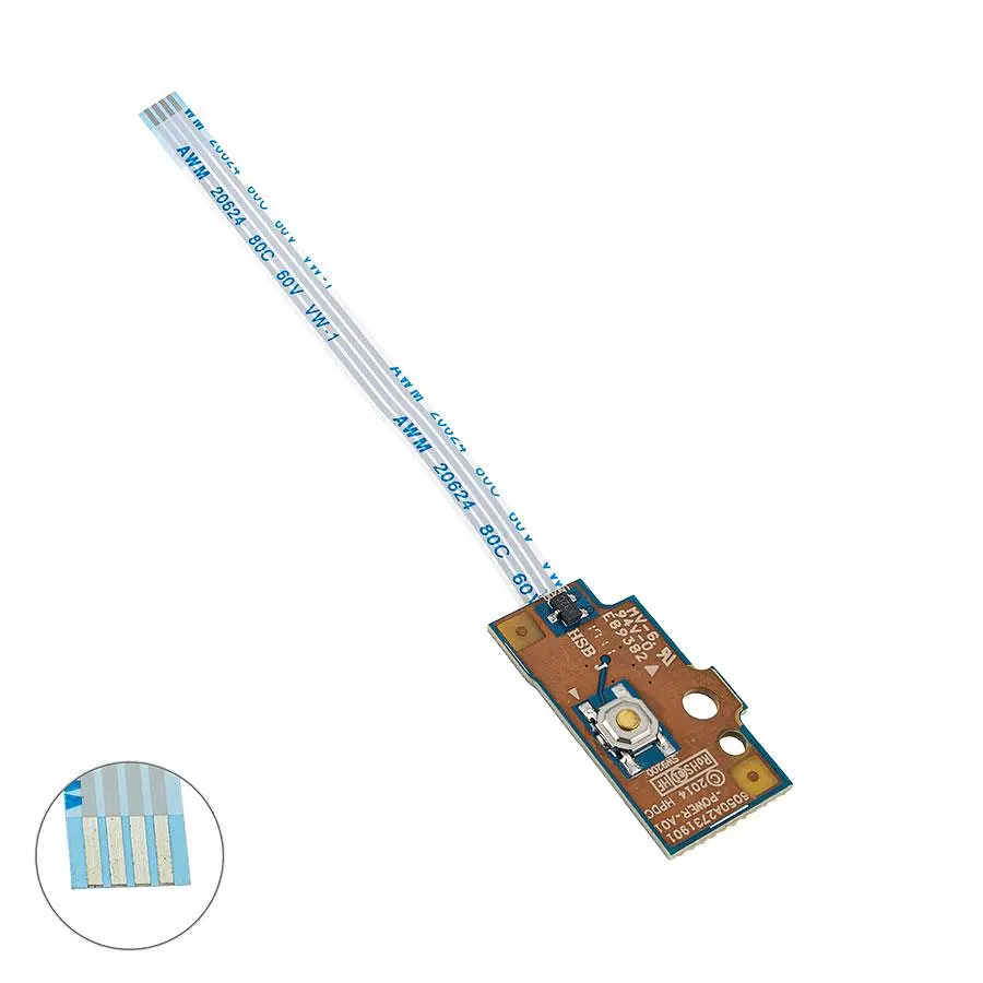 Плата з кнопкой увімкнення для ноутбука HP (14-ac 14-af 14-am) 6050a2731901