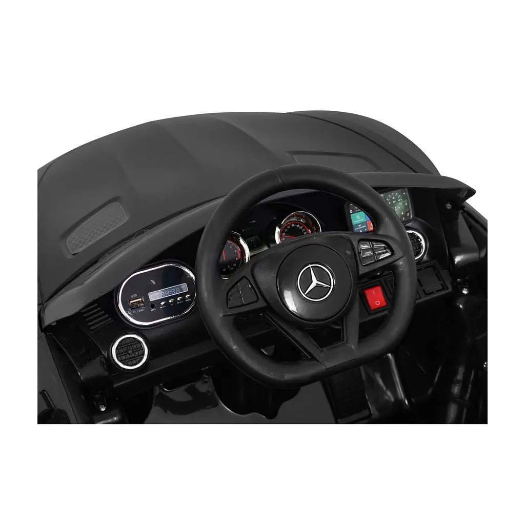 Електромобіль Ramiz Mercedes Benz GT MP3 LED 12 В, білий (PA.HL-2588.BIA) - фото 15