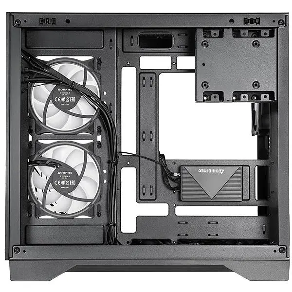 Корпус Chieftec VISIO GM-30B-TG-OP ATX, без БЖ, Black (GM-30B-TG-OP) - фото 6
