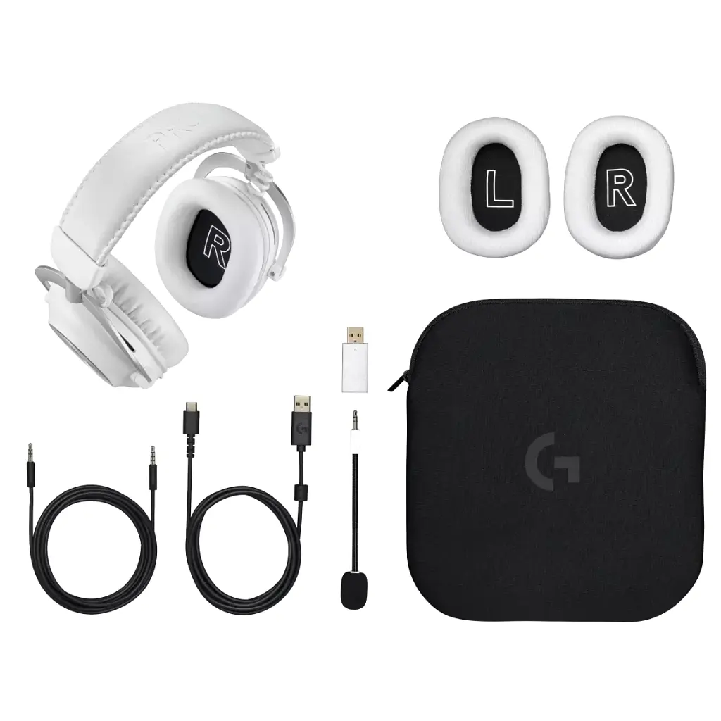 Навушники Logitech G Pro X 2 Lightspeed Wireless White (981-001269) - фото 6