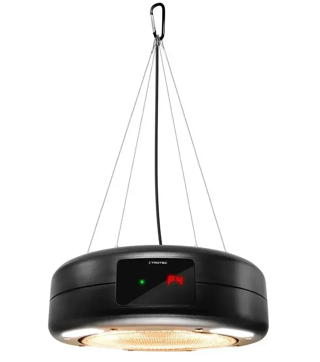 Обігрівач інфрачервоний Trotec IR 1550 SC 1500W + LED Black (1410003812)