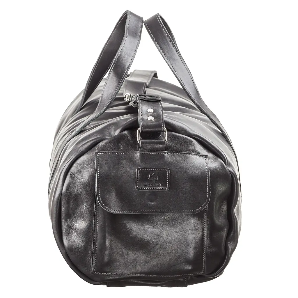 Шкіряна дорожня сумка GRANDE PELLE 55х31х24 см sum0012555 - фото 3