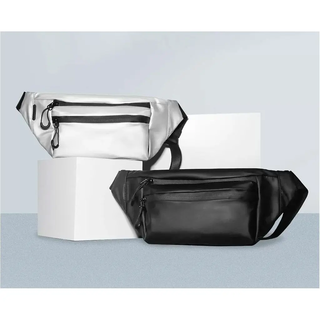 Поясна сумка Freetie Multifunctional Sports Leisure Waist Bag Silver (M51013) [104310] - фото 3
