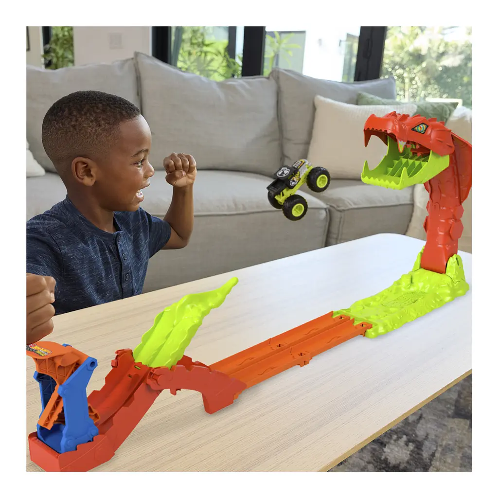 Ігровий набір Hot Wheels Monster Trucks Атака змії (JJN44) - фото 8