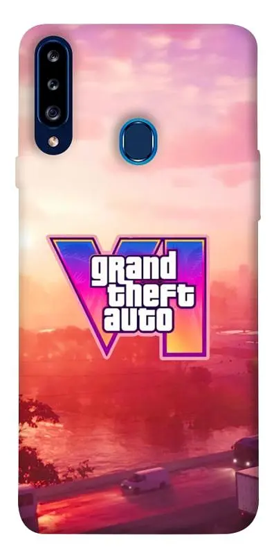 TPU чохол Demsky GTA VI Vice City для Samsung Galaxy A20s