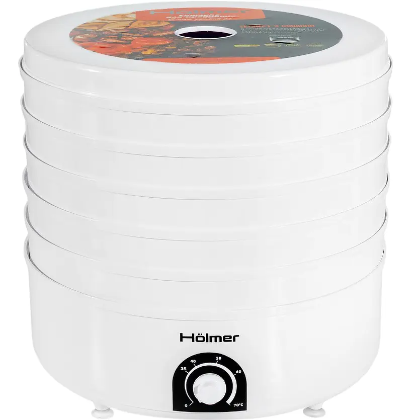 Сушарка для продуктів Holmer HFD-52W біла (HFD-52W) - фото 2