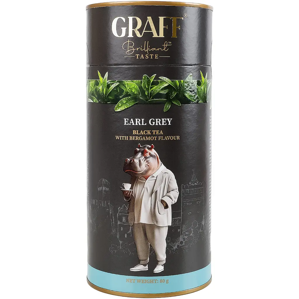 Чай чорний байховий Graff Earl Grey 240 г (3 шт. х 80 г) - фото 3