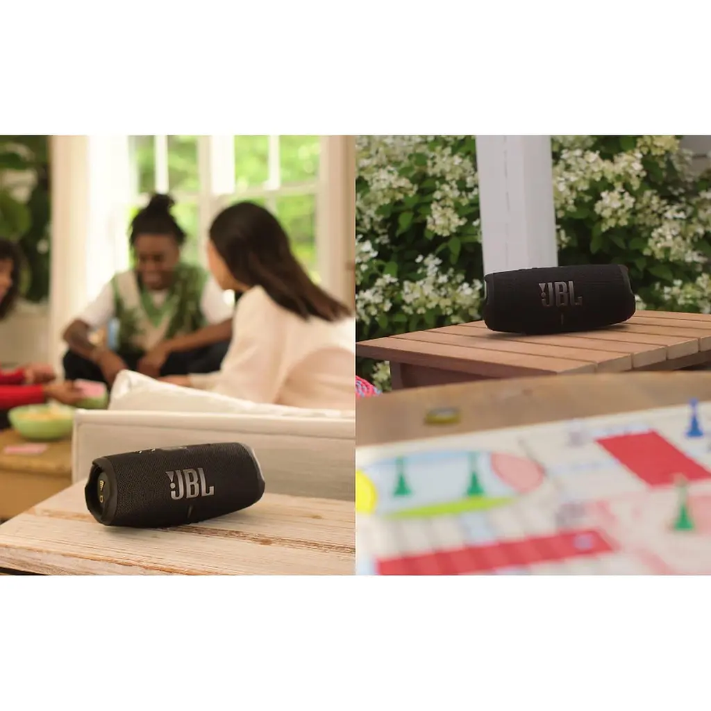 Портативна акустика JBL Charge 5 WI-FI Midnight Black (JBLCHARGE5WIFIBLK) - фото 9