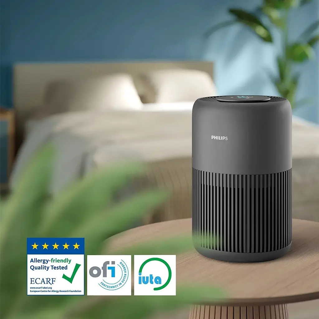 Очисник повітря Philips PureProtect Mini 900 темно-сірий (AC0951/13) - фото 6