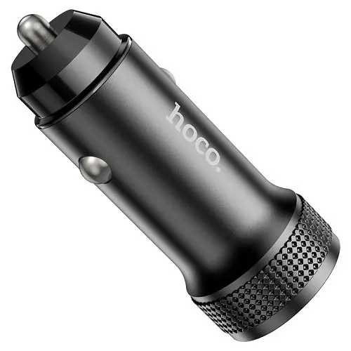 Автомобільне зарядне пристрій HOCO Z49B Level PD38W(1C1A) чорний car charger - фото 4
