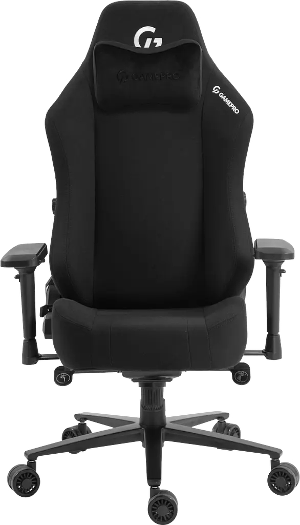 Крісло ігрове GamePro GC775B Black fabric (GC775B) - фото 3