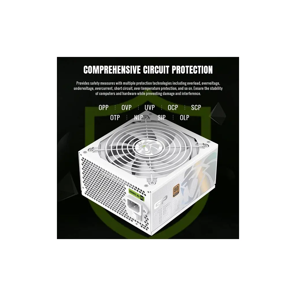 Блок питания Gamemax 750W (GP 750B WH) - фото 7
