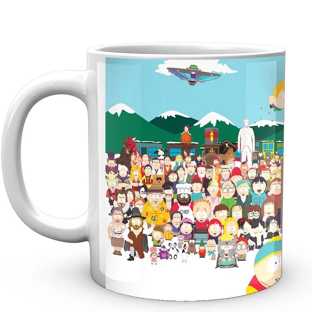 Кухоль GeekLand South Park SP 02.32 330 мл білий