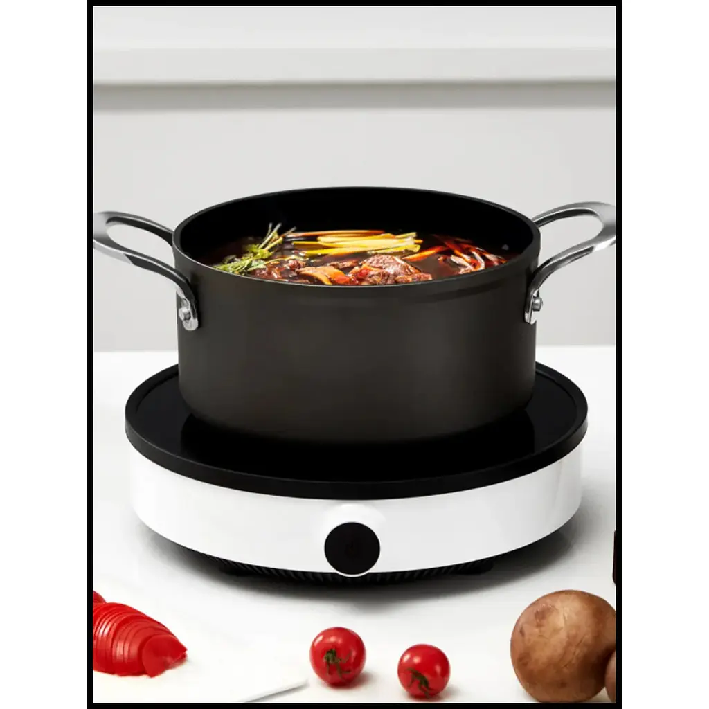 Кастрюля Huo Hou Super Platinum Non-Stick Pan 20 см 2.5 л (HU0162) - фото 2