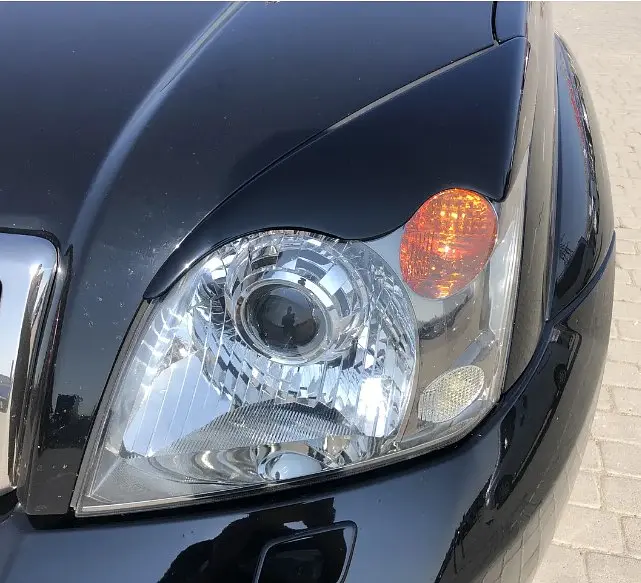 Вії фар для Toyota Land Cruiser Prado 120 2002-2009 Voron Glass - фото 4
