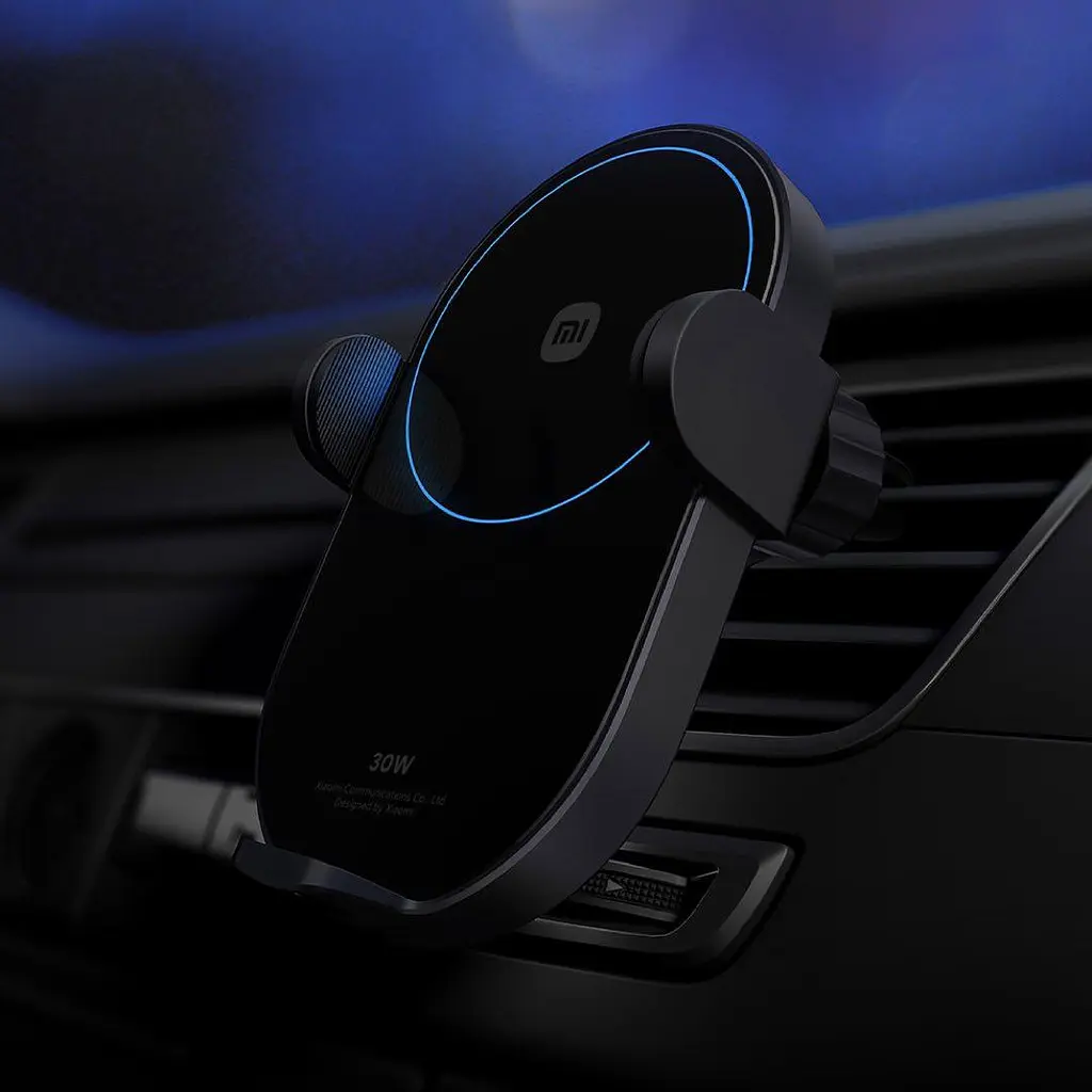 Автодержатель Xiaomi Mi Wireless Charger Car 30W с беспроводной зарядкой [W03ZM] [86650] - фото 3