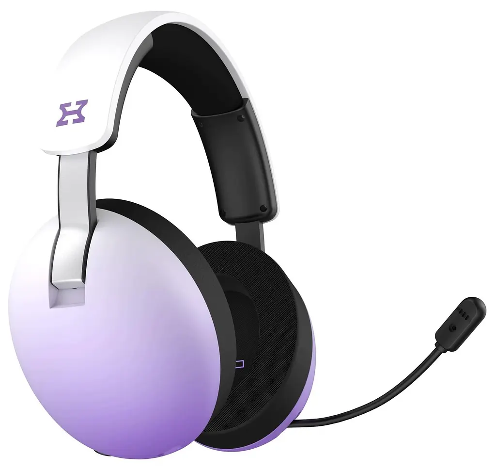 Ігрова гарнітура HATOR Hellyberry HH30 PRO Wireless White-Violet Gradient (HH30_PRO_wireless_WV) - фото 2