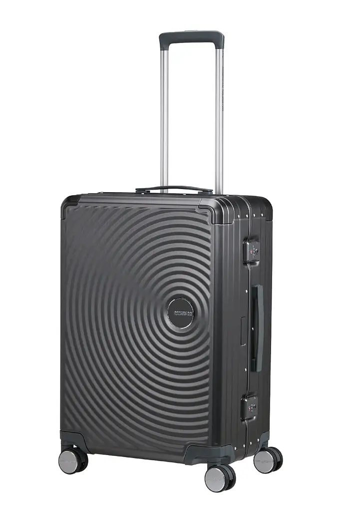 Валіза 68 См American Tourister SOUNDBOX ALU BRUSHED ANTHRACIT 68x47x29 MI3*18002 - фото 7