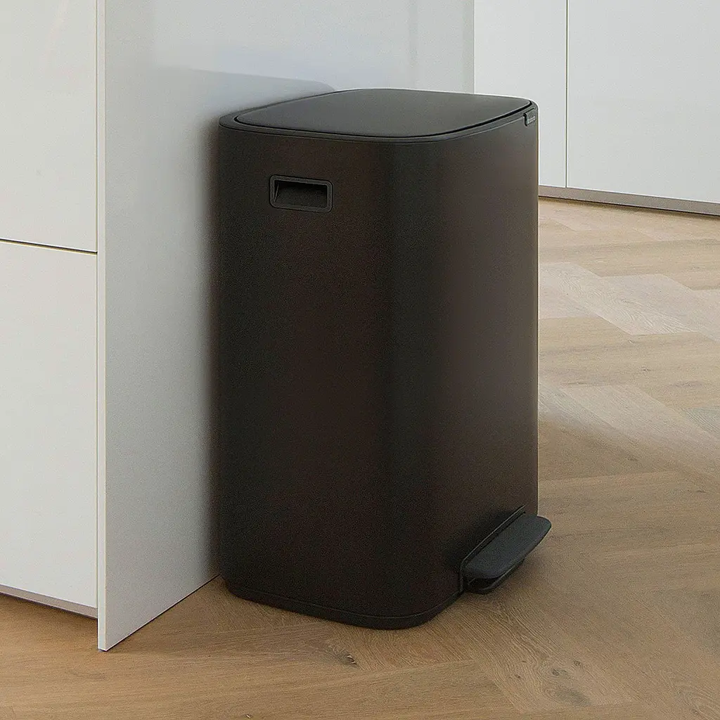Бак для сміття Brabantia Bo Pedal чорний матовий 60 л (211362) - фото 11