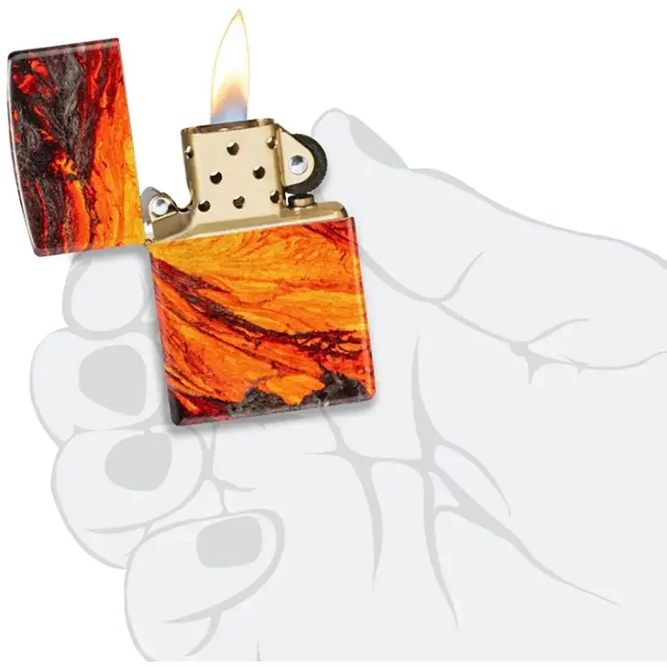 Запальничка Zippo Lava Flow Design - фото 3