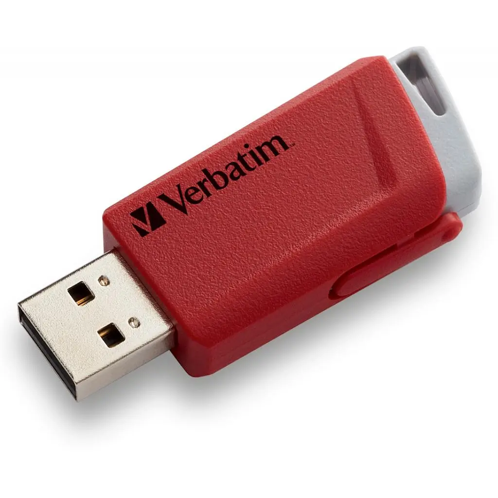 Флеш-накопичувач Verbatim USB флеш накопичувач 3x16GB Store 'n' Click Red/Blue/Yellow USB 3.2 (49306) - фото 5