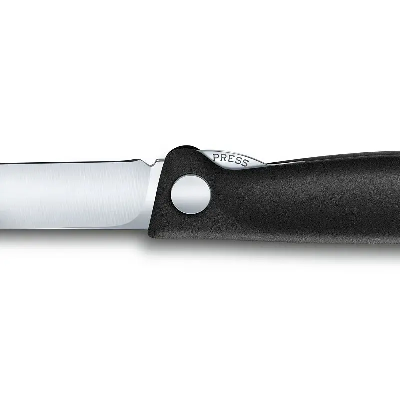 Кухонний ніж Victorinox SwissClassic Foldable Paring 11 см Black (6.7803.FB) - фото 4