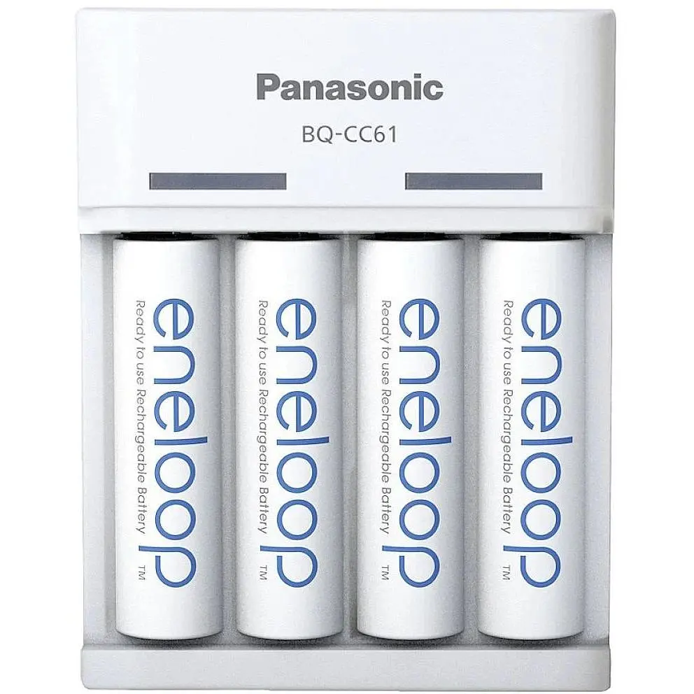 Зарядний пристрій Panasonic K-KJ61MCD40USB Basic USB Charger + Eneloop NI-MH AA 2000 MAh 4 шт. - фото 2