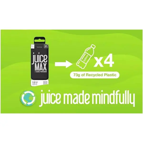 Портативний зарядний пристрій Juice Max 20000 mAh із PD потужністю 20 Вт чорний - фото 6