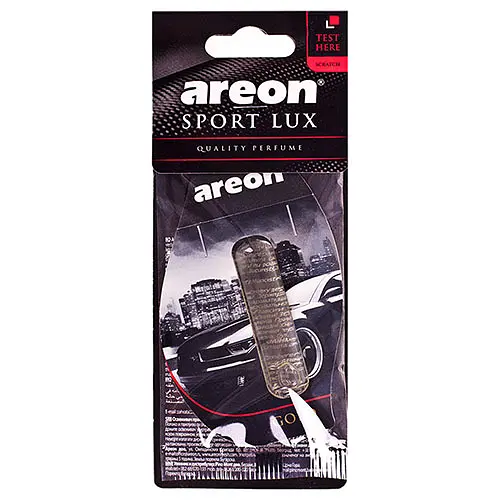 Освіжувач повітря рідкий листок AREON "SPORT LUX" Nickel 5мл