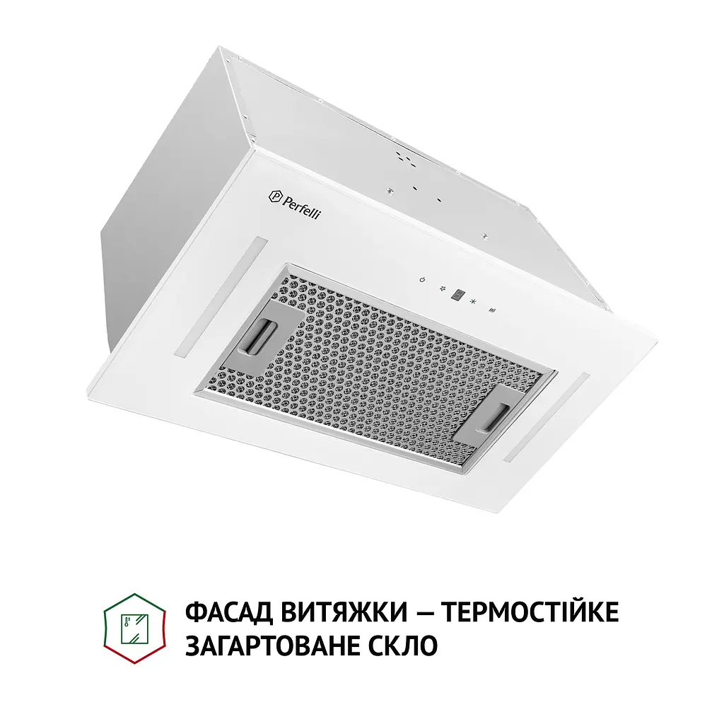 Витяжка повновбудована PERFELLI BIS 5684 WH 1000 LED - фото 2