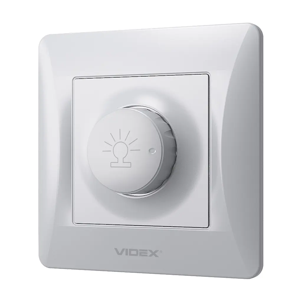 Светорегулятор Videx BINERA 600Вт сереб (VF-BNDM600-SS) - фото 2