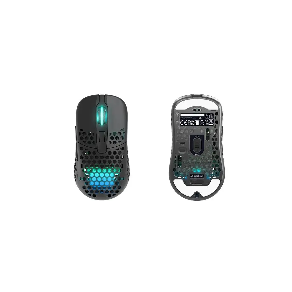 Мишка Xtrfy M42 RGB Wireless Black (M42W-RGB-BLACK) - фото 5
