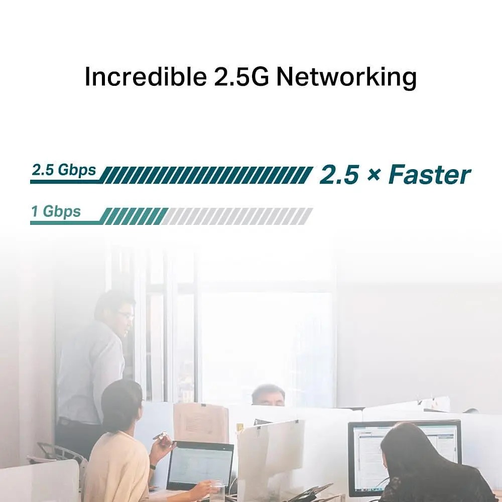 Мережева карта TP-Link TX201 1x2.5GE, PCI Express x1 (TX201) - фото 5