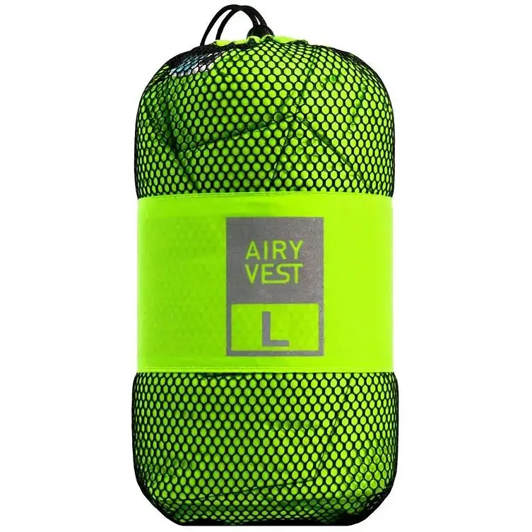 Подстилка для собак AiryVest размер L 100х70 см салатовая-черная - фото 3