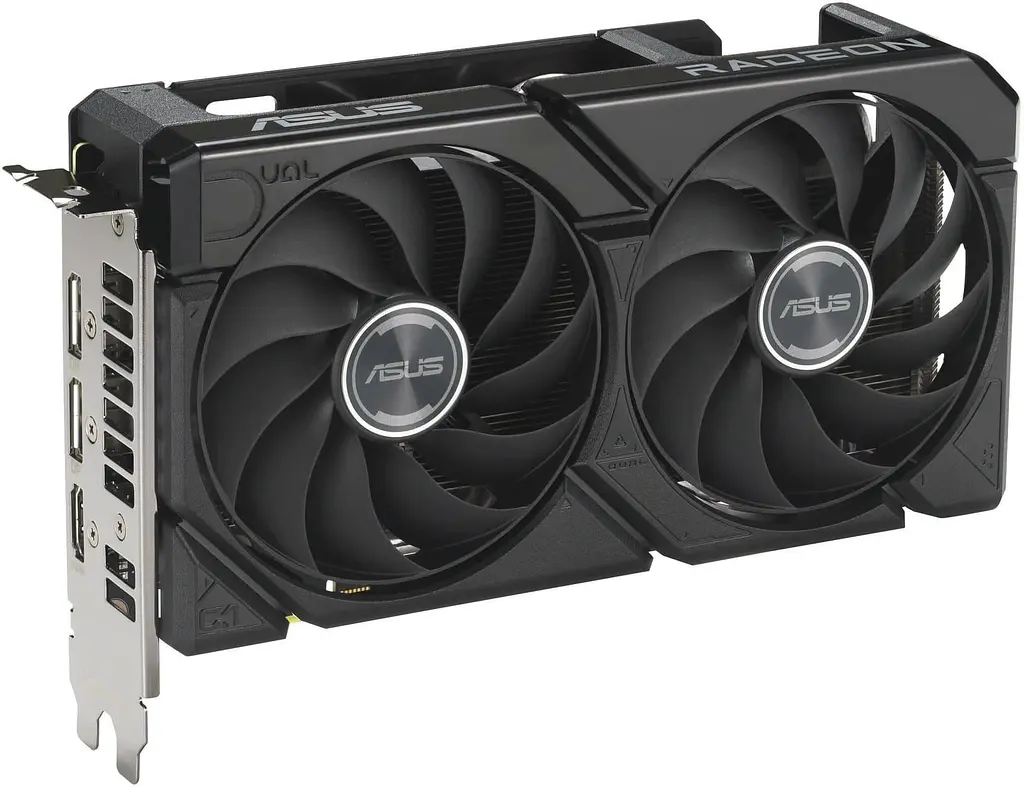 Видеокарта ASUS AMD Radeon RX 9060 XT 16Gb DUAL OC (DUAL-RX9060XT-16G) (GDDR6, 128 bit, PCI-E v5.0 x16) - фото 2