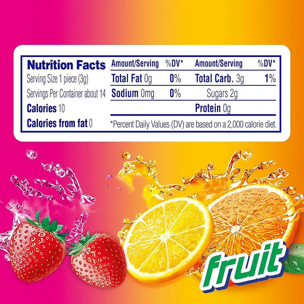 Драже Mentos Fruits 3 х 38г - фото 5
