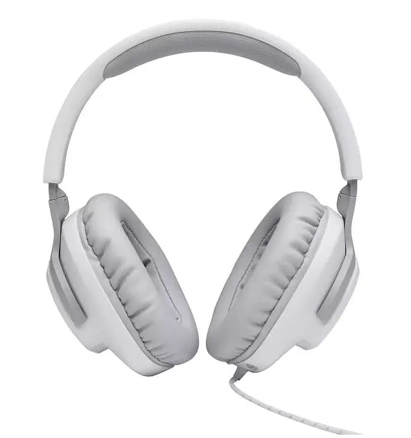 Навушники JBL дротові повнорозмірні Quantum 100 ( QUANTUM100WHT) Білі - фото 3