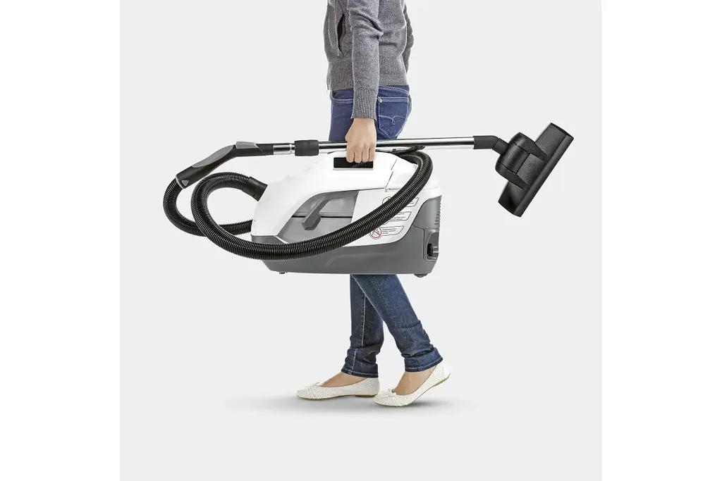 Пилосос миючий Karcher DS 6 Plus 650 Вт вода -2 л НЕРА білий - фото 2