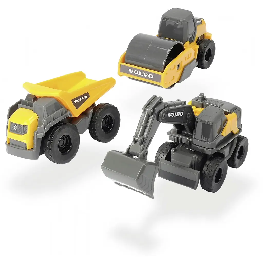 Ігровий набір Dickie Toys Вольво. Мікробудівельники 2 види (3722009) - фото 3