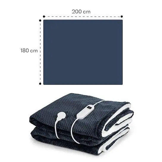 Електрична ковдра Klarstein Dr. Watson Deluxe XXL (10045256) Синій - фото 2