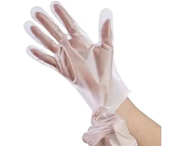 Clever Everyday TPE Gloves, 100 шт., Рукавички одноразові кухонні, прозорі, розмір S, Клевер - фото 2