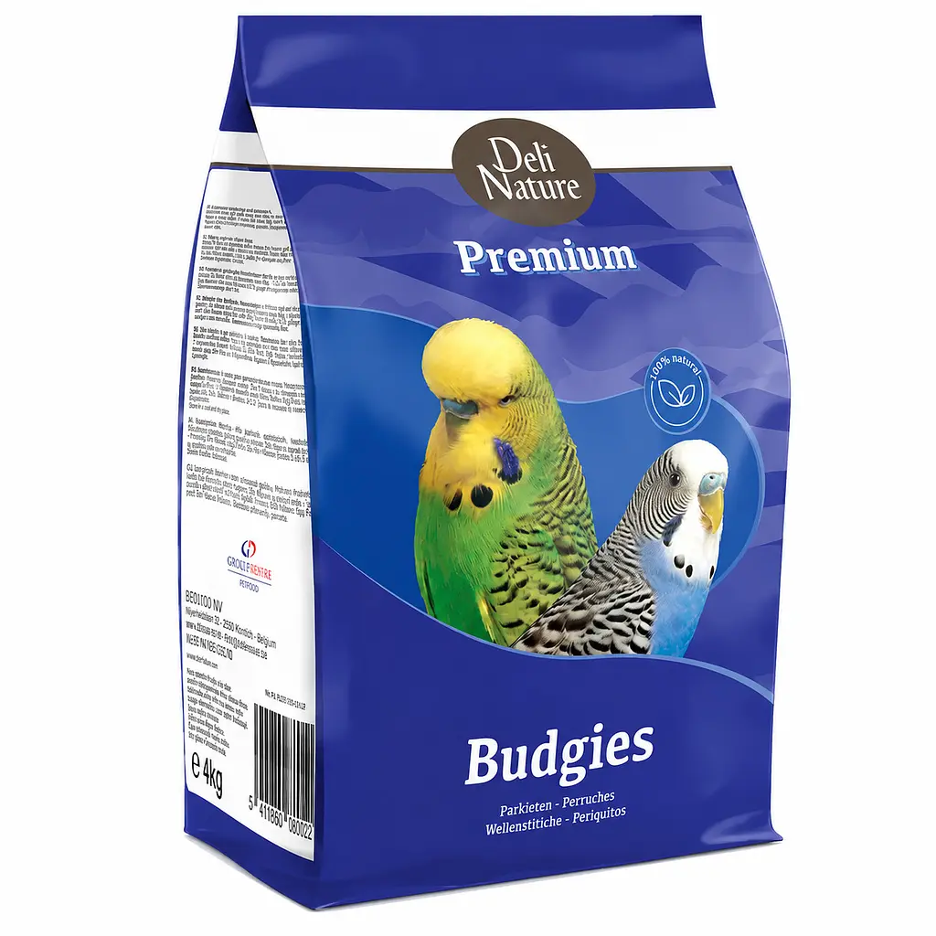 Повнораціонний корм для хвилястих папуг Deli Nature Premium Budgies 1 кг 28221